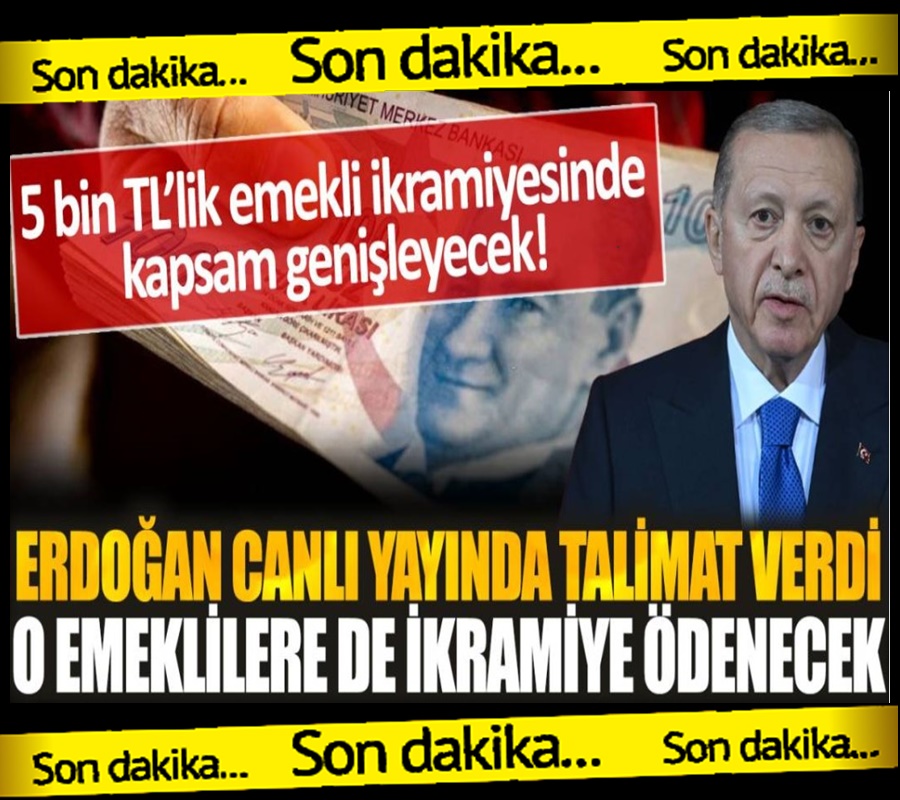 Cumhurbaşkanı Erdoğan canlı yayında talimat verdi... 